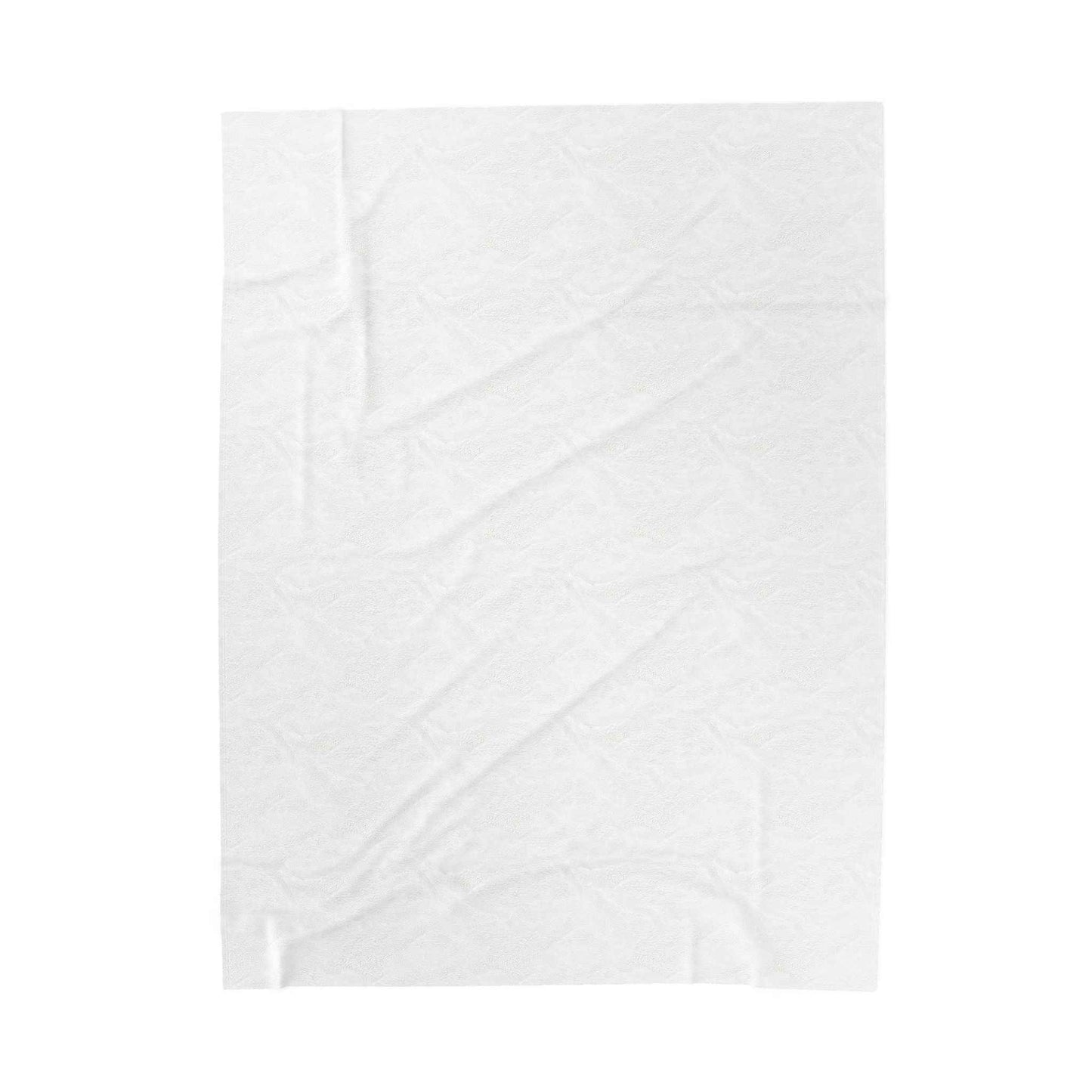 Red Graffiti Script Velveteen Plush Blanket | Urban Street Art Throw