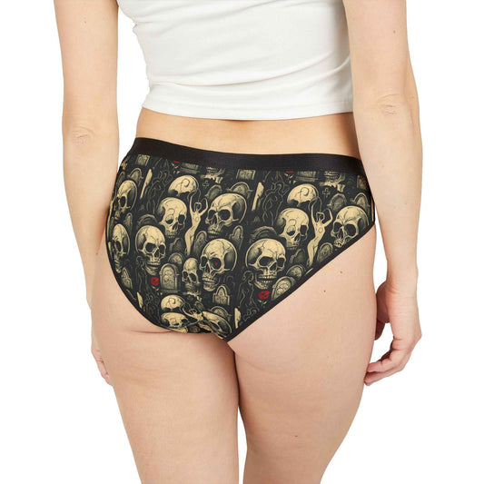 Skull Patterned Women's Underwear — Skull Print Panties
