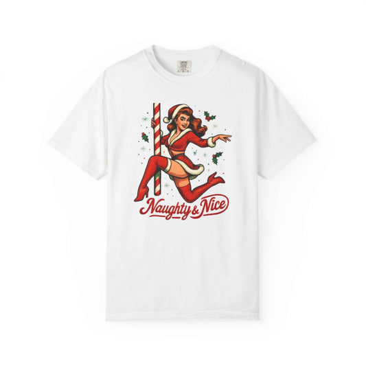Santa Baby Redhead Candy Cane Pole T-Shirt